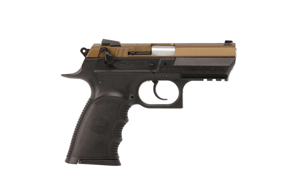 Handguns Magnum Research Baby Eagle III Semi Compact 9mm BE III CMPT 9MM BURNT BRONZE • BE99153RSL-BB • Model: Baby Eagle III Semi-Compact